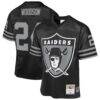 Charles Woodson Las Vegas Raiders Mitchell & Ness Youth 1998 Throwback Fashion Jersey - Black - Front View