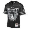 Charles Woodson Las Vegas Raiders Mitchell & Ness Youth 1998 Throwback Fashion Jersey - Black - Side View