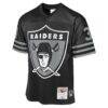 Bo Jackson Las Vegas Raiders Mitchell & Ness Youth 1988 Throwback Fashion Jersey - Black - Side View