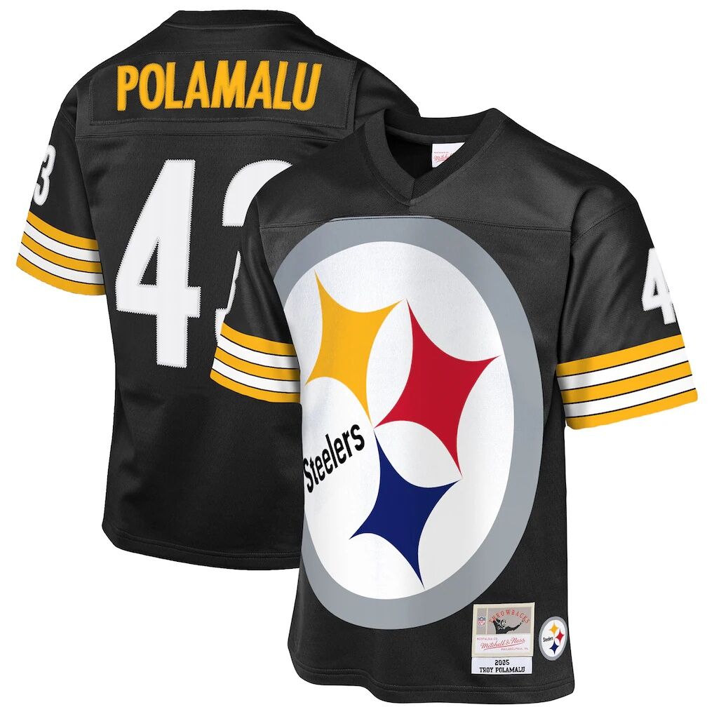 Troy Polamalu Pittsburgh Steelers Mitchell & Ness Youth 2005 Throwback Fashion Jersey