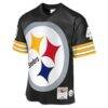 Troy Polamalu Pittsburgh Steelers Mitchell & Ness Youth 2005 Throwback Fashion Jersey - Black - Side View