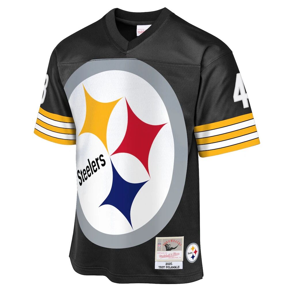 Troy Polamalu Pittsburgh Steelers Mitchell & Ness Youth 2005 Throwback Fashion Jersey