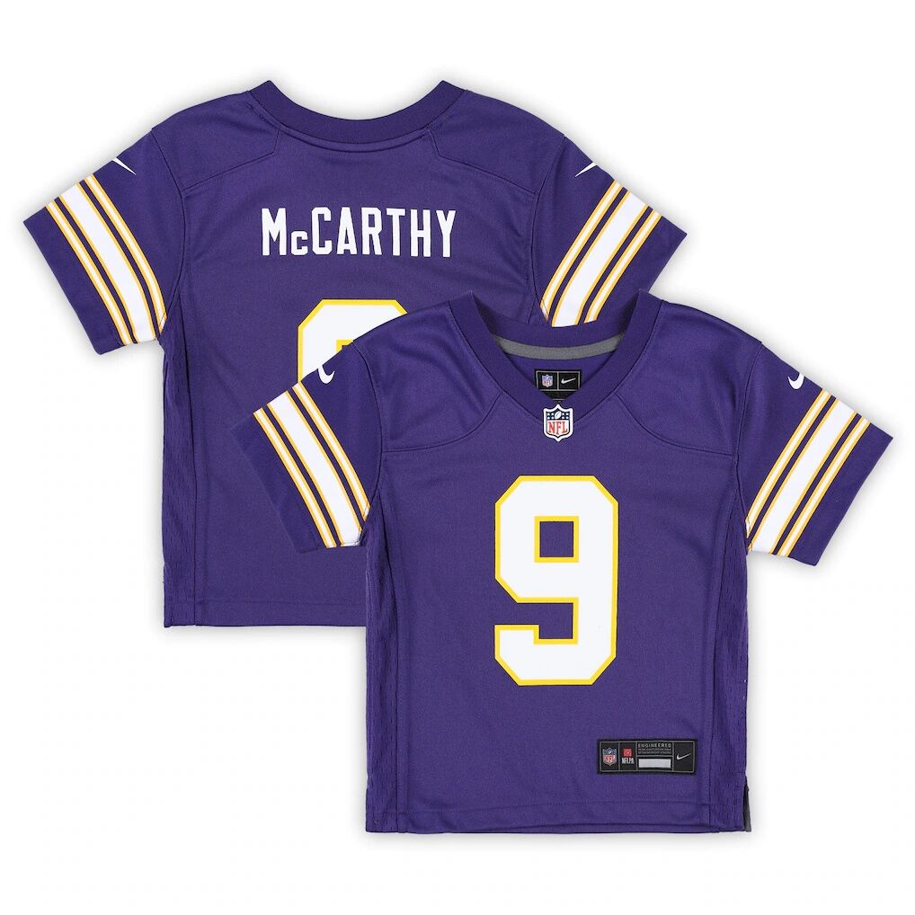 J.J. McCarthy Minnesota Vikings Nike Infant Alternate  Player Game Jersey