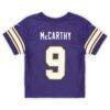 J.J. McCarthy Minnesota Vikings Nike Toddler Classic Player Game Jersey - Purple - Detail View