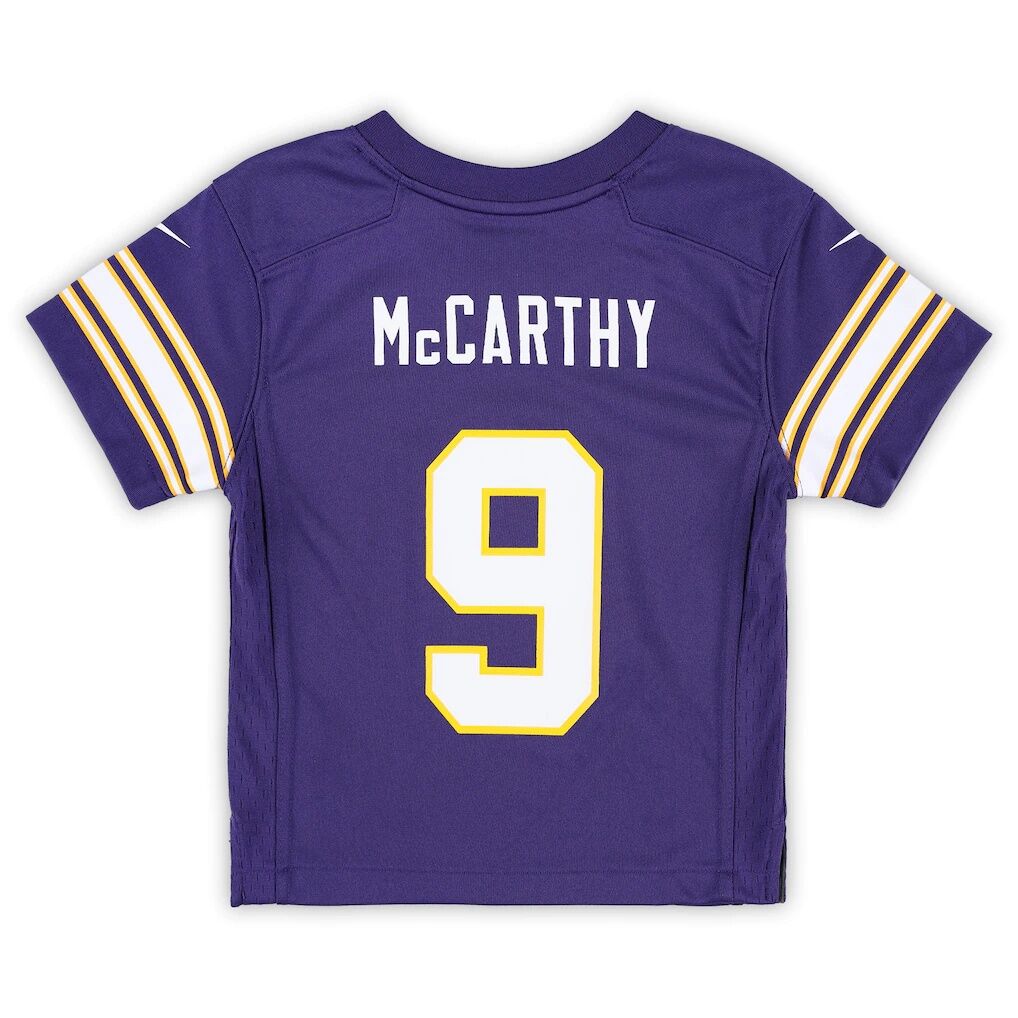 J.J. McCarthy Minnesota Vikings Nike Toddler Classic Player Game Jersey