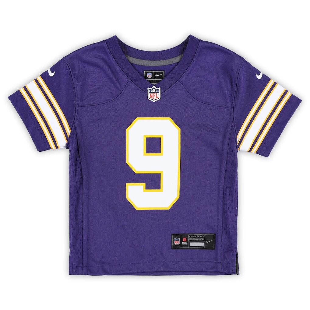 J.J. McCarthy Minnesota Vikings Nike Toddler Classic Player Game Jersey