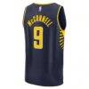 T.J. McConnell Indiana Pacers Fashion7 Fast Break Replica Player Jersey - Navy - Detail View