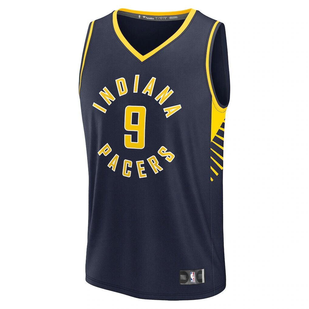 T.J. McConnell Indiana Pacers Fashion7 Fast Break Replica Player Jersey - Icon Edition