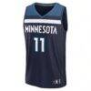 Naz Reid Minnesota Timberwolves Fashion7 Youth Fast Break Replica Player Jersey - Navy - Side View