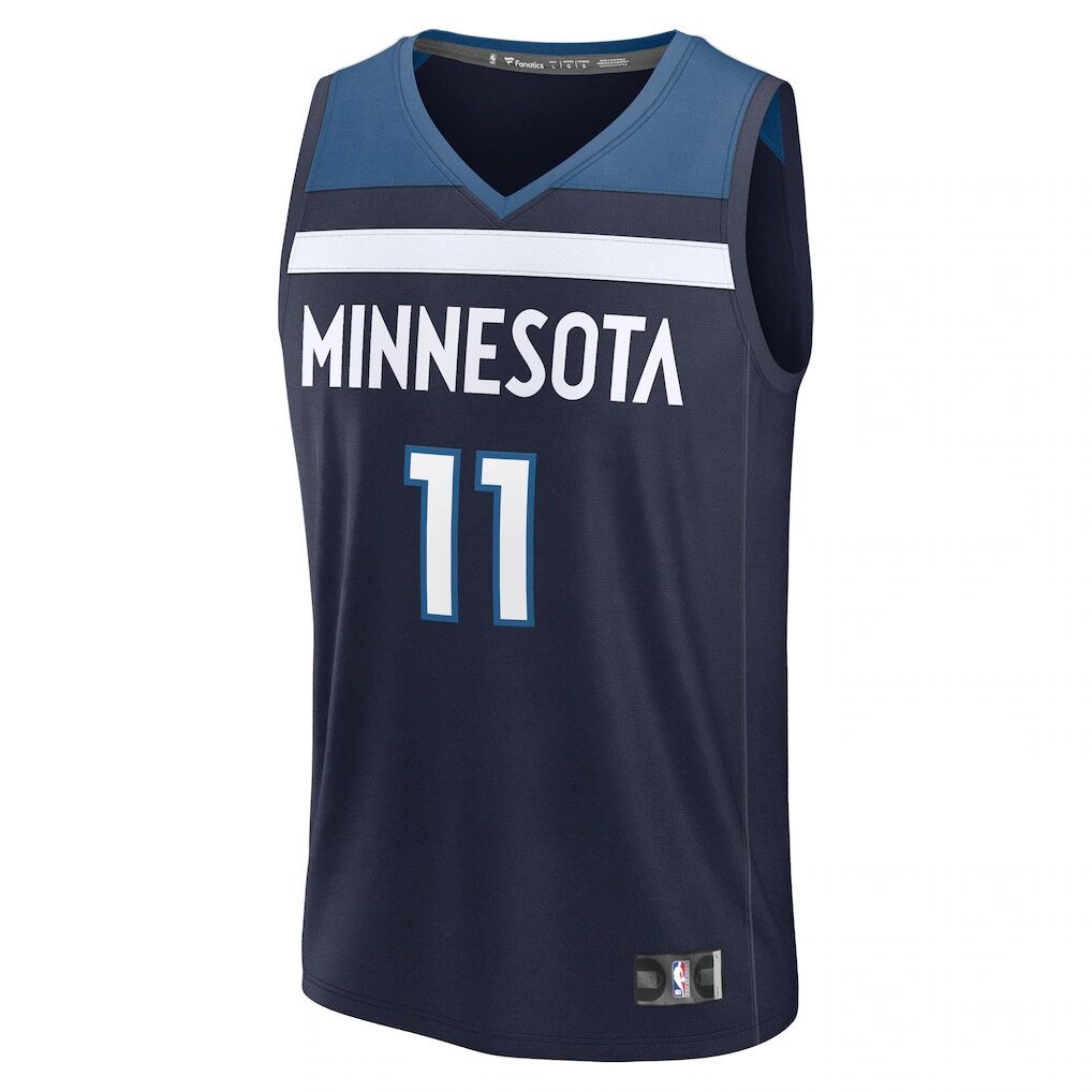 Naz Reid Minnesota Timberwolves Fashion7 Youth Fast Break Replica Player Jersey - Icon Edition