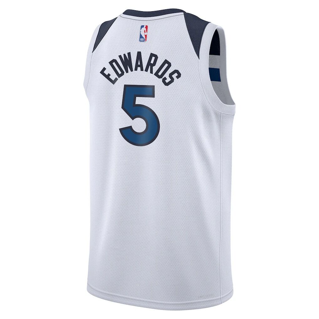 Anthony Edwards Minnesota Timberwolves Nike Youth Swingman Jersey - Association Edition