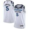 Anthony Edwards Minnesota Timberwolves Nike Youth Swingman Jersey - White - Front View