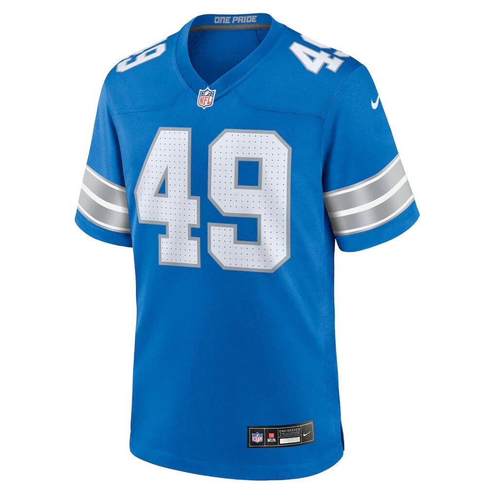 Hogan Hatten Detroit Lions Nike Game Jersey