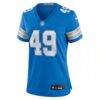Hogan Hatten Detroit Lions Nike Women's Game Jersey - Blue - Side View