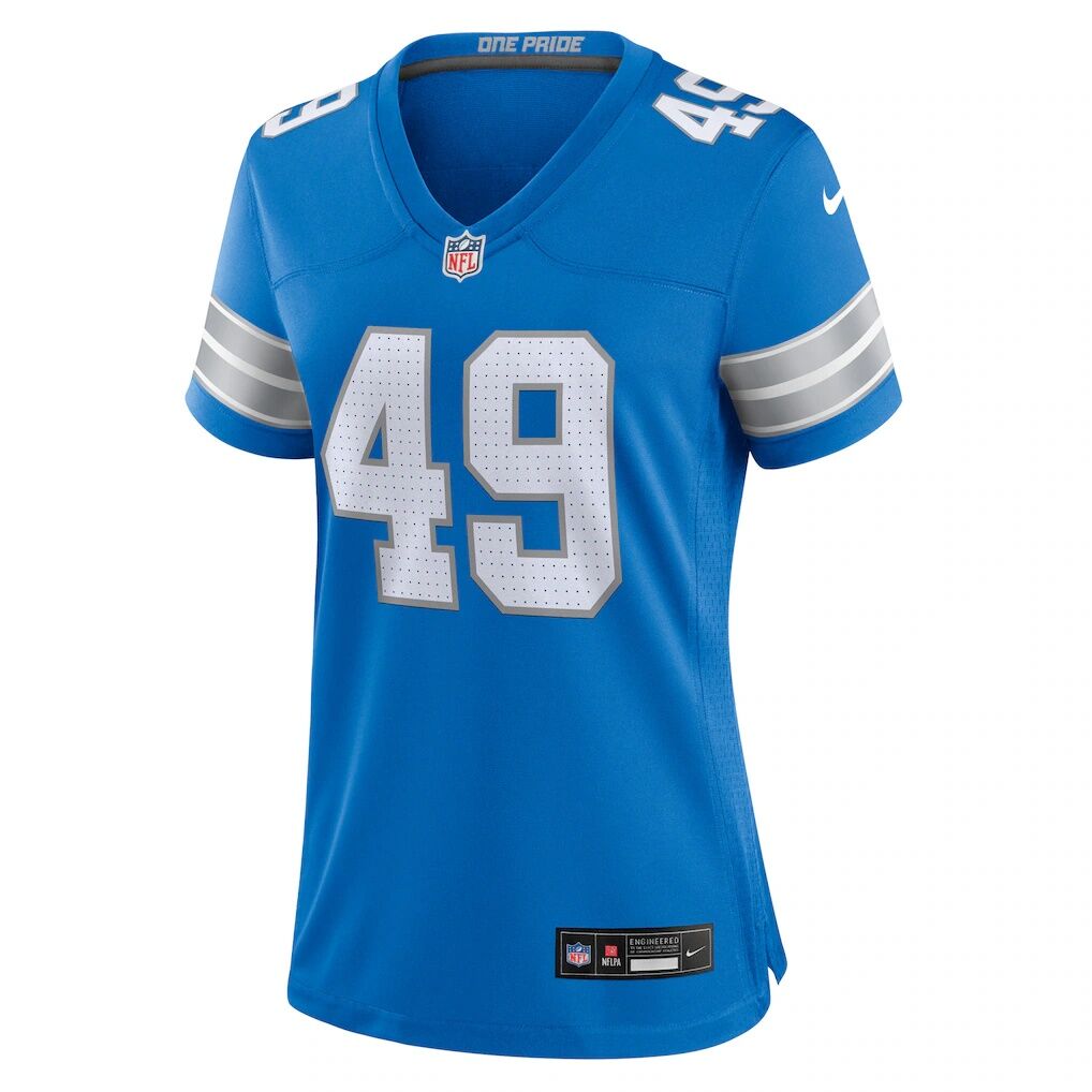 Hogan Hatten Detroit Lions Nike Women's Game Jersey