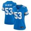DaRon Gilbert Detroit Lions Nike Women's Game Jersey - Blue - Front View
