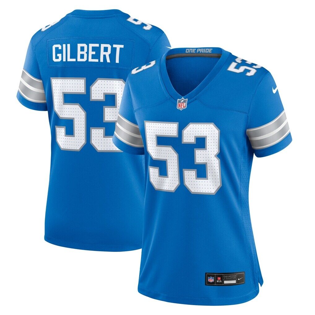DaRon Gilbert Detroit Lions Nike Women's Game Jersey