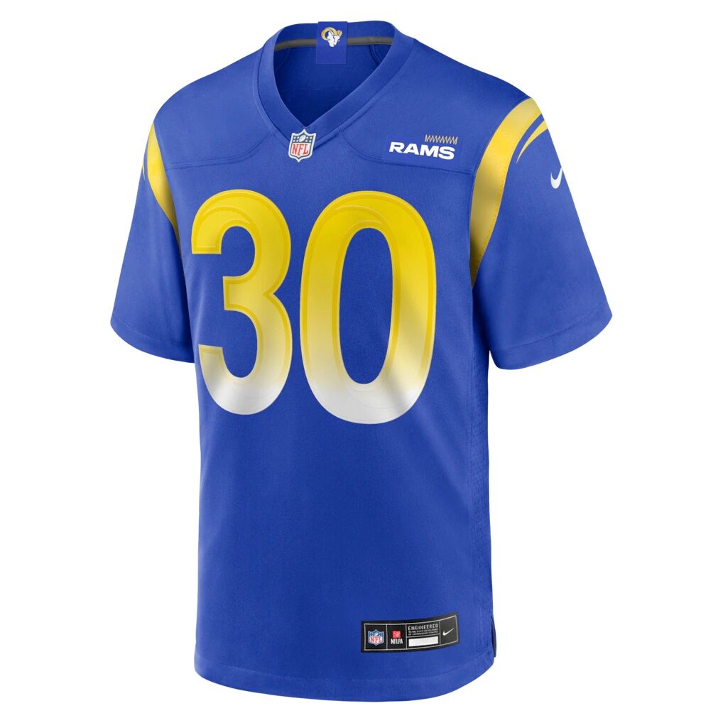 Josh Wallace Los Angeles Rams Nike Game Jersey -  Royal