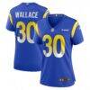 Josh Wallace Los Angeles Rams Nike Women's Game Jersey - - Front View