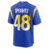 Omar Speights Los Angeles Rams Nike Game Jersey - - Detail View