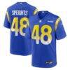 Omar Speights Los Angeles Rams Nike Game Jersey - - Front View