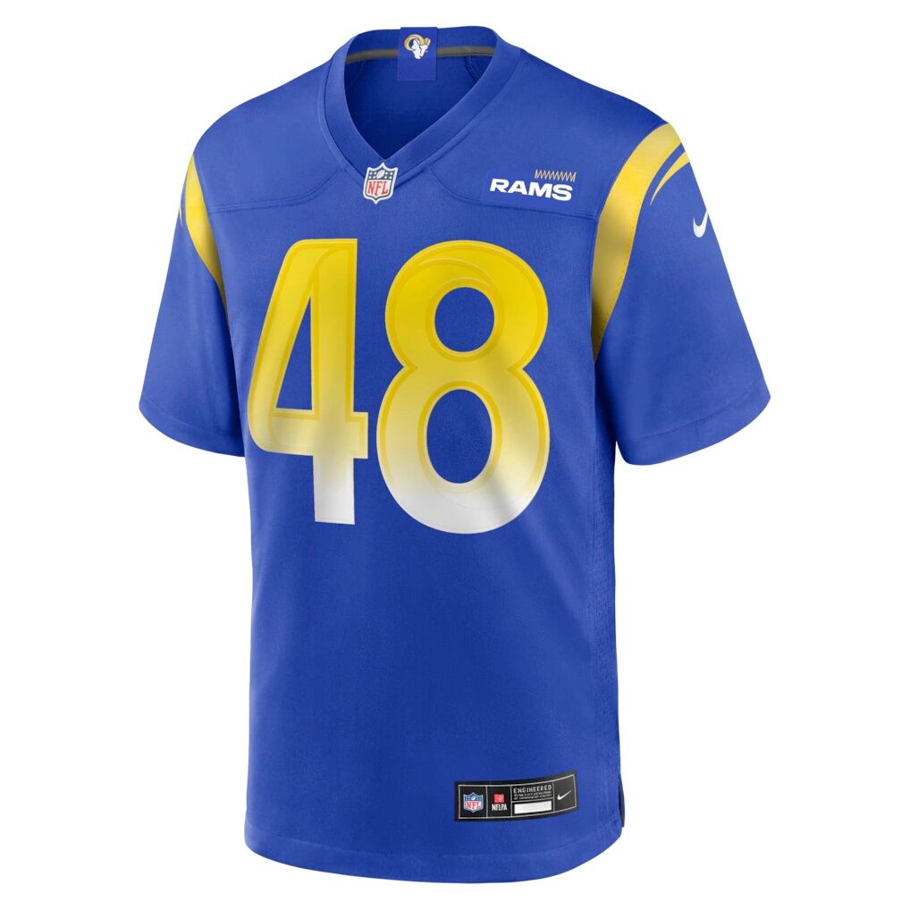 Omar Speights Los Angeles Rams Nike Game Jersey -  Royal