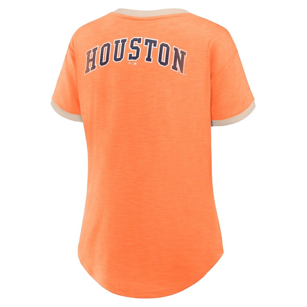 Houston Astros Fashion7 Women’s Binge Worthy Stadium Slub V-Neck T-Shirt