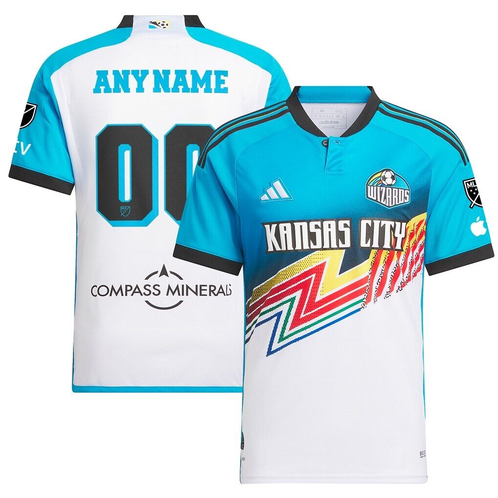 Sporting Kansas City adidas 2024 Archive Custom Authentic Jersey