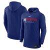 Texas Rangers Nike Authentic Collection Lightweight Dri-FIT Hoodie - - Front View