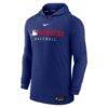 Texas Rangers Nike Authentic Collection Lightweight Dri-FIT Hoodie - - Side View