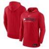 Washington Nationals Nike Authentic Collection Lightweight Dri-FIT Hoodie - - Front View