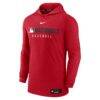 Washington Nationals Nike Authentic Collection Lightweight Dri-FIT Hoodie - - Side View