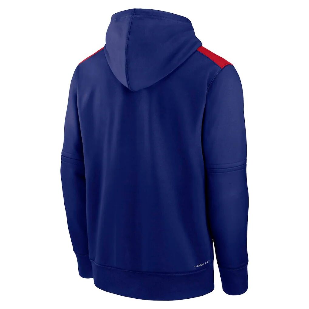 Texas Rangers Nike Authentic Collection Performance Pullover Hoodie – Royal