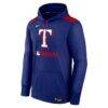 Texas Rangers Nike Authentic Collection Performance Pullover Hoodie - - Side View