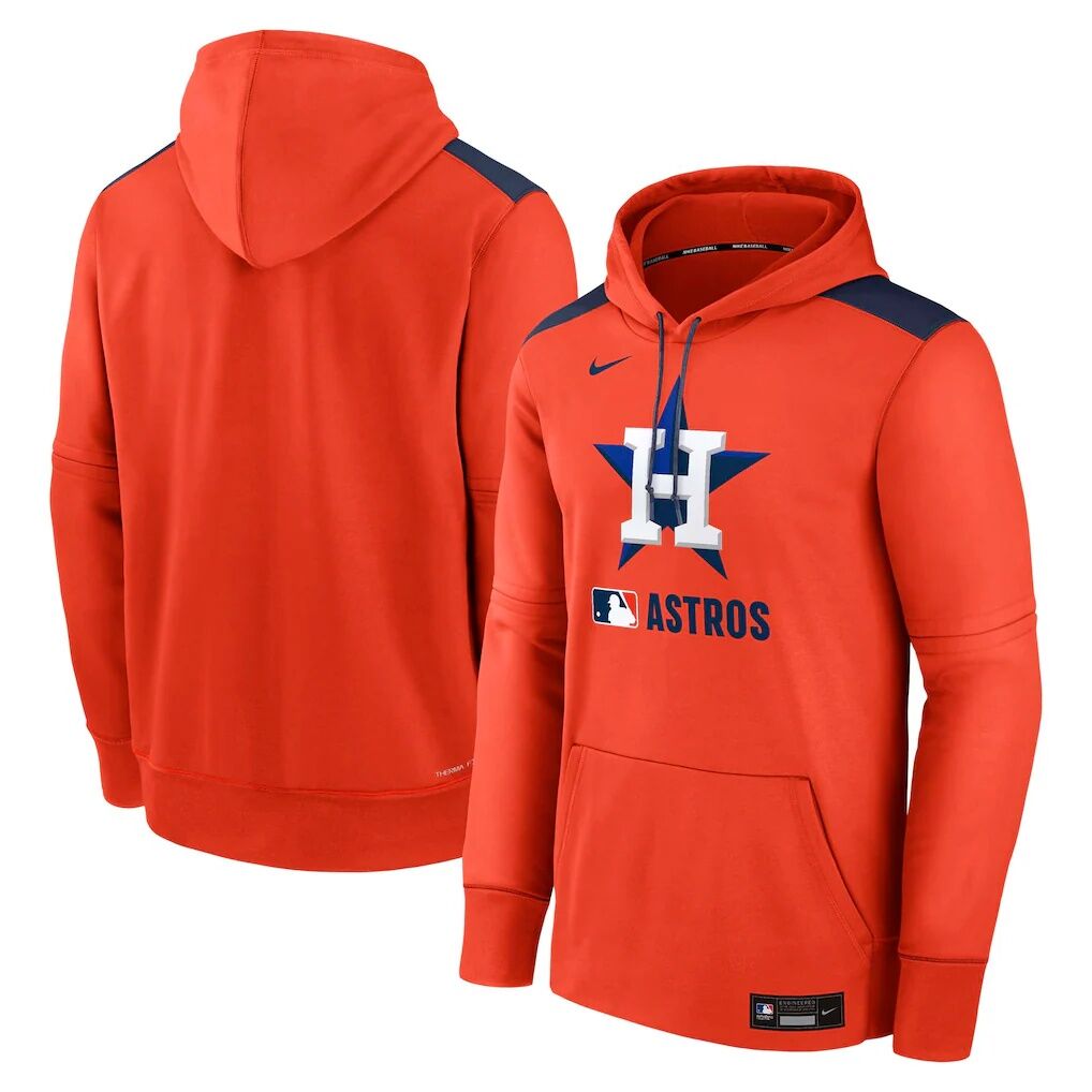 Houston Astros Nike Authentic Collection Performance Pullover Hoodie