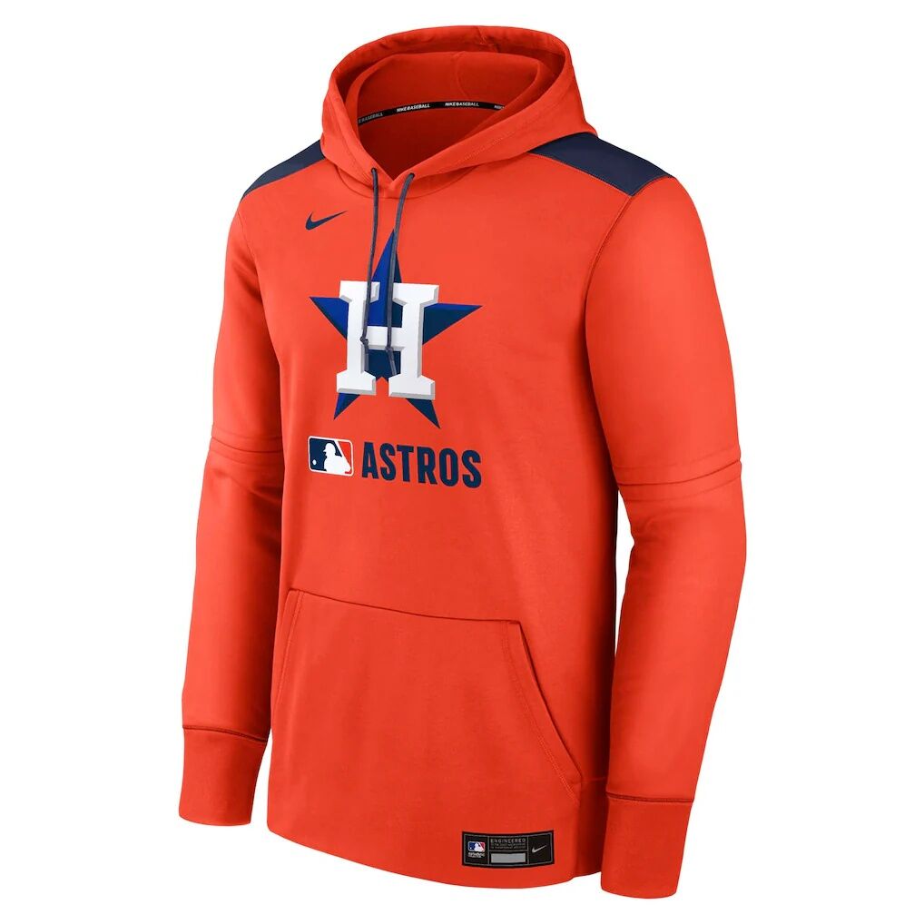 Houston Astros Nike Authentic Collection Performance Pullover Hoodie