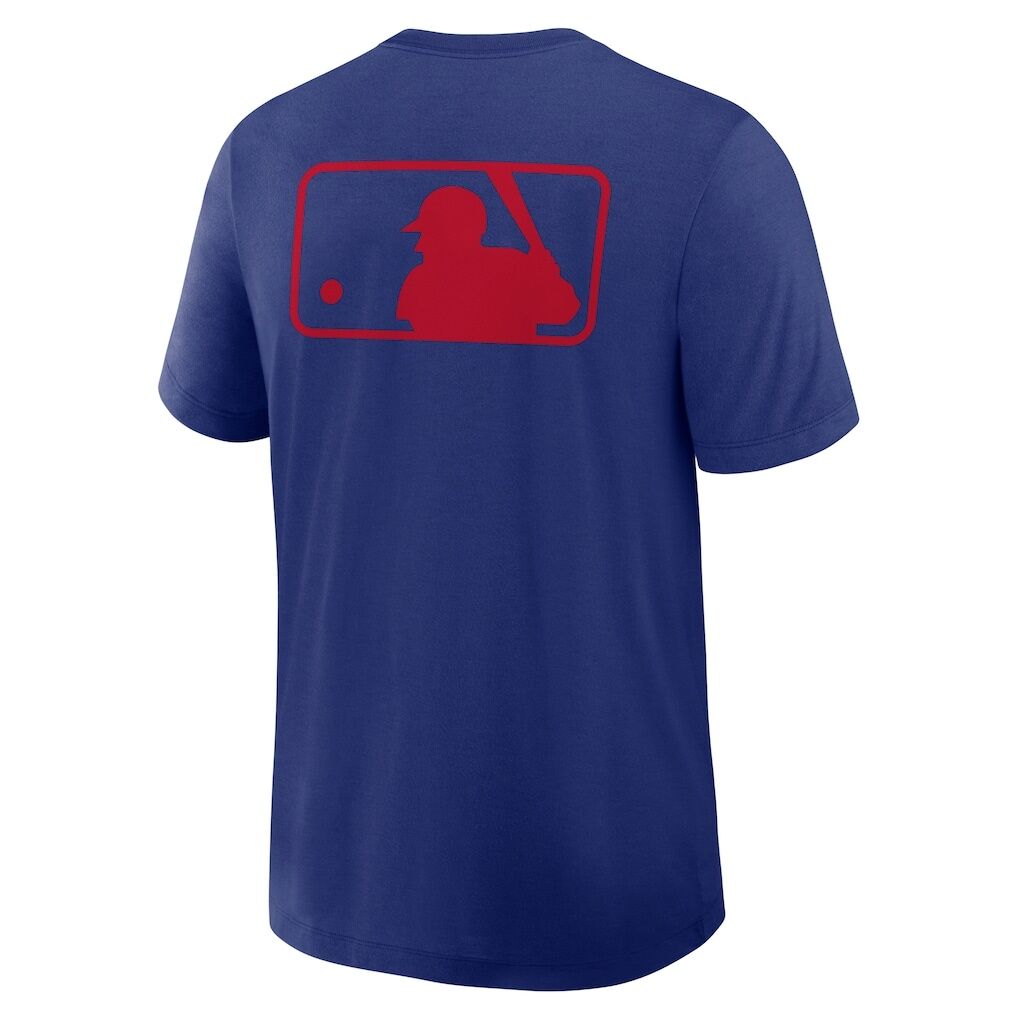 Texas Rangers Nike Authentic Collection Early Work Tri-Blend Dri-FIT T-Shirt – Royal