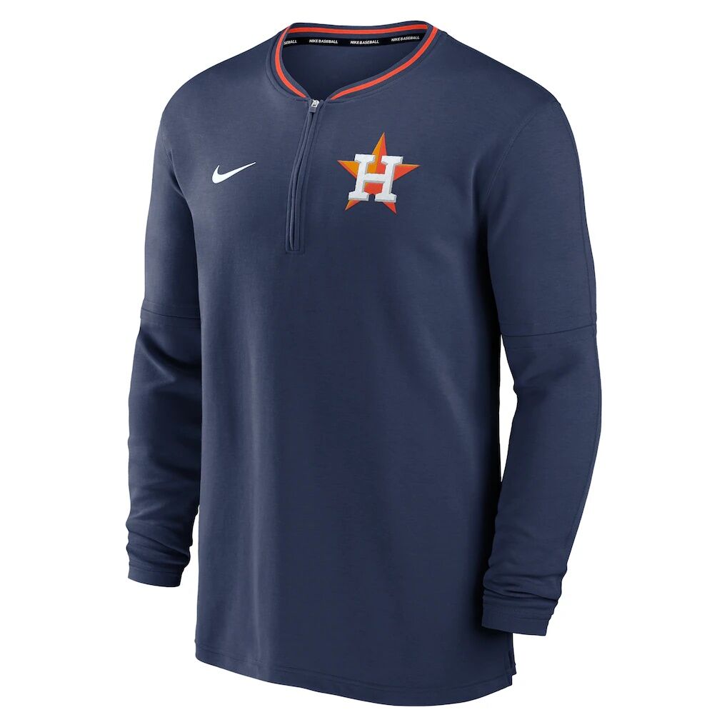 Houston Astros Nike Authentic Collection Performance Half-Zip Top