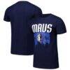 Dallas Mavericks Stadium Essentials Unisex Breakdown T-Shirt - Navy - Front View