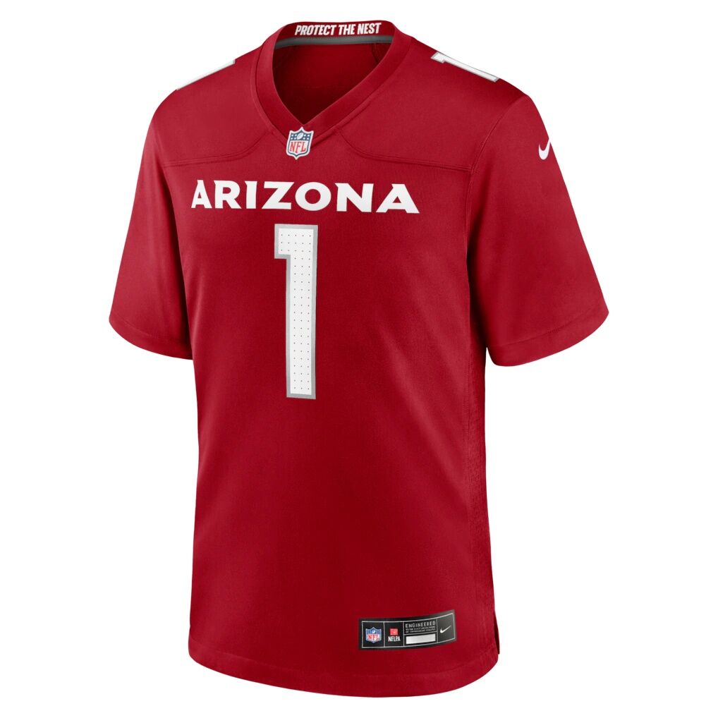 Number 1 Groom Arizona Cardinals Nike Game Jersey - Cardinal