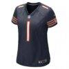 Number 1 Bride Chicago Bears Nike Women's Game Jersey - Navy - Side View