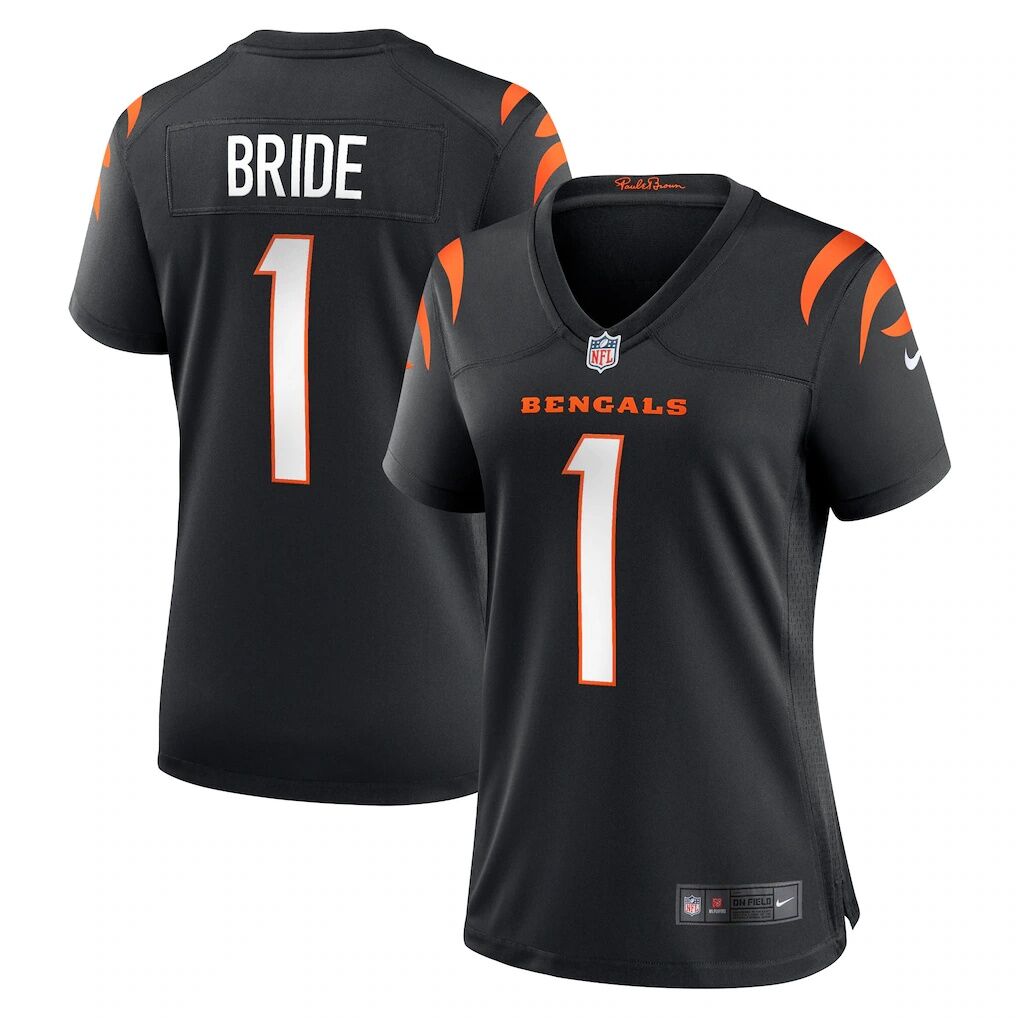 Number 1 Bride Cincinnati Bengals Nike Women’s Game Jersey