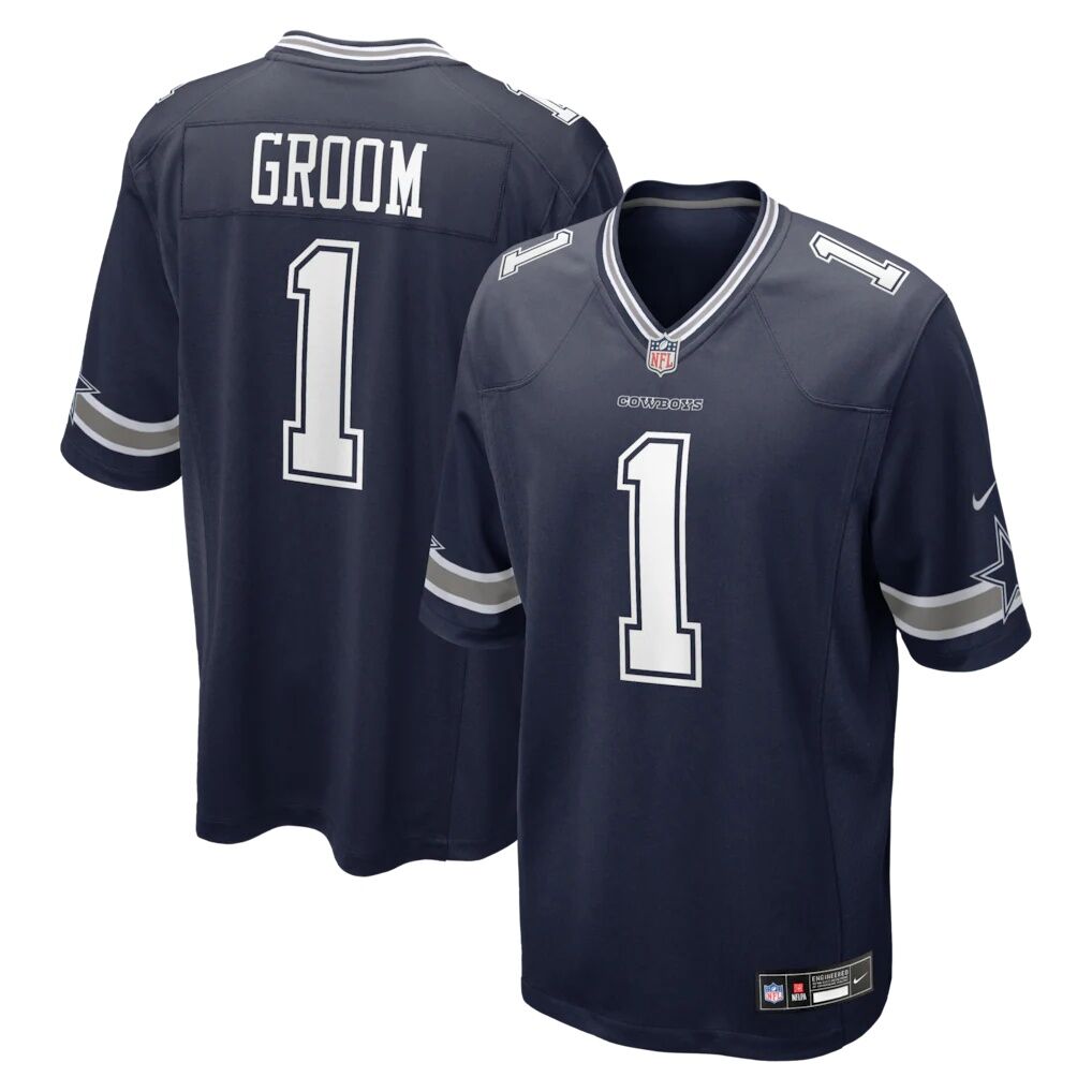 Number 1 Groom Dallas Cowboys Nike Game Jersey
