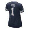 Number 1 Bride Dallas Cowboys Nike Women's Game Jersey - Navy - Detail View