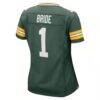 Number 1 Bride Green Bay Packers Nike Women's Game Jersey - Green - Detail View