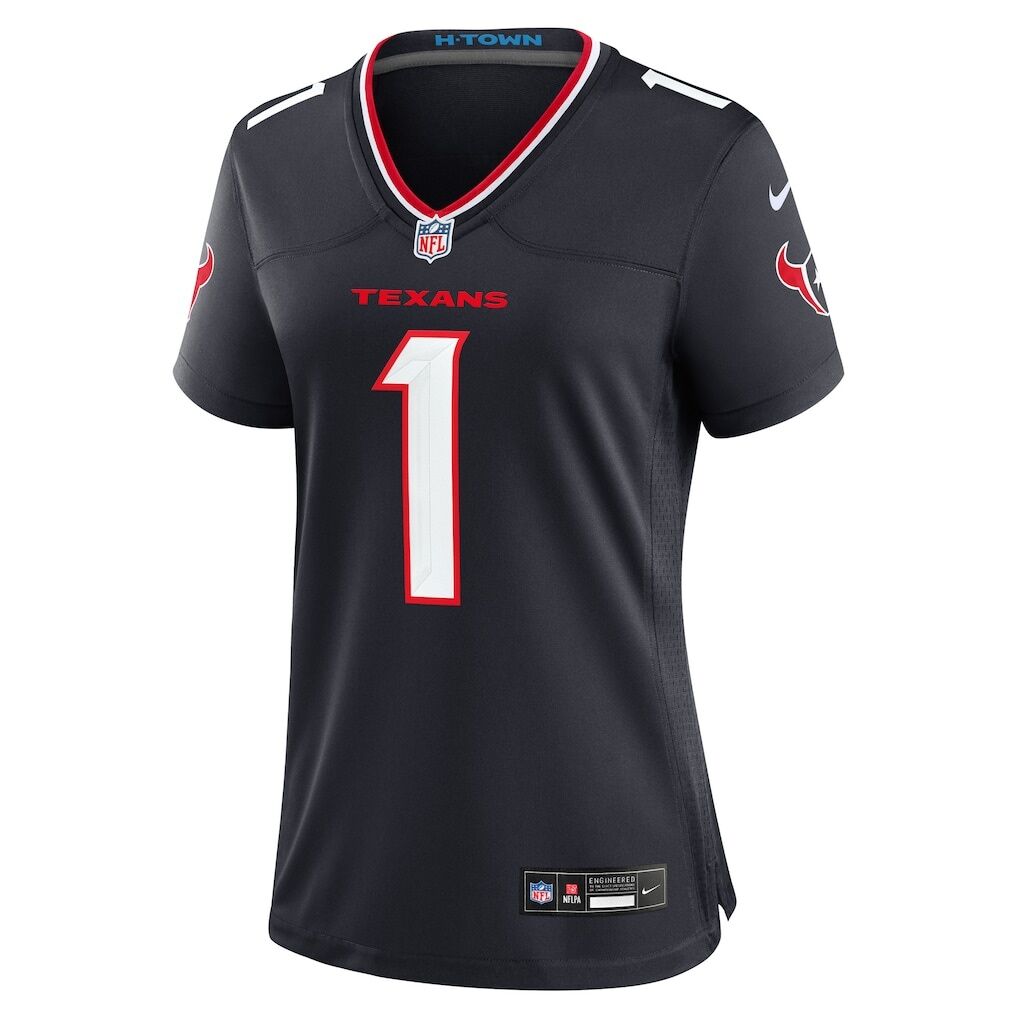 Number 1 Bride Houston Texans Nike Women’s Game Jersey