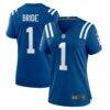 Number 1 Bride Indianapolis Colts Nike Women's Game Jersey - - Front View