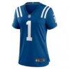 Number 1 Bride Indianapolis Colts Nike Women's Game Jersey - - Side View