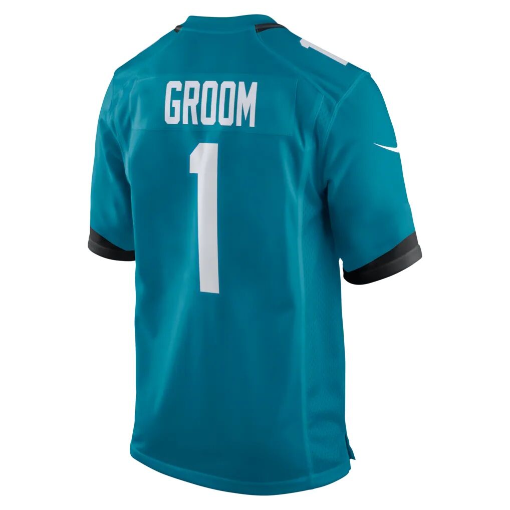 Number 1 Groom Jacksonville Jaguars Nike Game Jersey