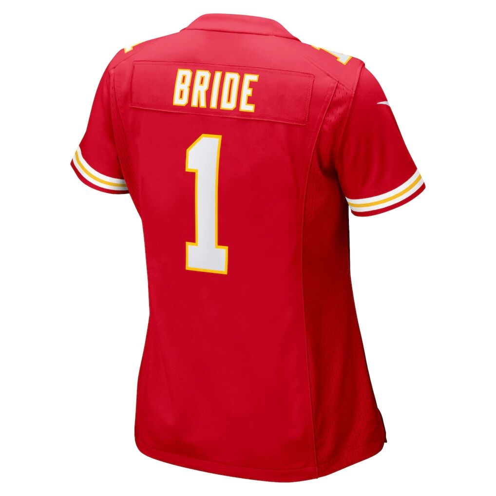 Number 1 Bride Kansas City Chiefs Nike Women’s Game Jersey